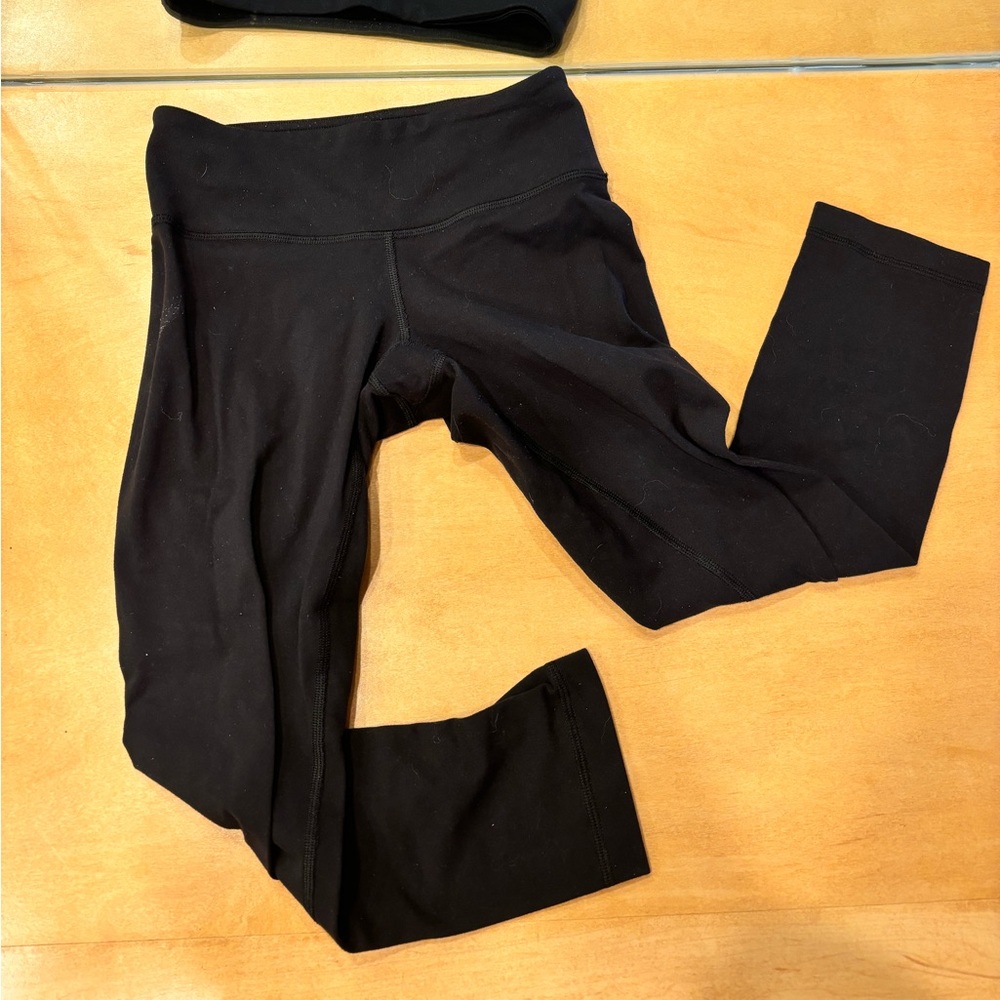 Lululemon Wonder Under Crop black 2